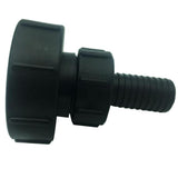 Max Maxb IBC Tote Tank Drain Adapter Coarse Thread 3" To Hose Connector Fitting 32mm
