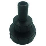 Max Maxb IBC Tote Tank Drain Adapter Coarse Thread 3" To Hose Connector Fitting 32mm