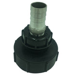 Max 1000L IBC Water Tank Garden Hose Adapter Fittings Connector 95mm DN80 32mm
