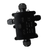 Max IP68 Plastic Electrical Junction Box Case Outdoor Terminal Block 4 Terminal