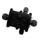 Max IP68 Plastic Electrical Junction Box Case Outdoor Terminal Block 4 Terminal