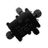 Max IP68 Plastic Electrical Junction Box Case Outdoor Terminal Block 4 Terminal