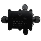 Max IP68 Plastic Electrical Junction Box Case Outdoor Terminal Block 4 Terminal