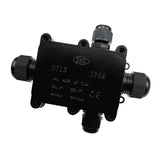 Max IP68 Plastic Electrical Junction Box Case Outdoor Terminal Block 4 Terminal