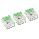 Max 3x 450V/600V 32A Spring Terminal Blocks Strip Barrier Quick Connector  2P
