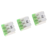 Max 3x 450V/600V 32A Spring Terminal Blocks Strip Barrier Quick Connector  3P