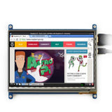 Max 7 inch HDMI LCD Touchscreen TFT Display for Raspberry Pi3 1024x600