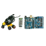 Maxbell Arduino BT Control Starter Kit with Infrared Obstacle Avoidance Sensor Compatible with Arduino R3