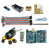 Maxbell Arduino BT Control Starter Kit with Infrared Obstacle Avoidance Sensor Compatible with Arduino R3