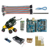 Maxbell Arduino BT Control Starter Kit with Infrared Obstacle Avoidance Sensor Compatible with Arduino R3