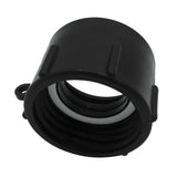 Max Plastic-Black 1000L IBC Water Tank Hose Adapter Hose Connectors Fittings  fine thread 66mm