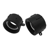 Max Plastic-Black 1000L IBC Water Tank Hose Adapter Hose Connectors Fittings  fine thread 66mm