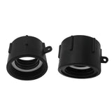 Max Plastic-Black 1000L IBC Water Tank Hose Adapter Hose Connectors Fittings  fine thread 66mm