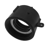 Max Plastic-Black 1000L IBC Water Tank Hose Adapter Hose Connectors Fittings  fine thread 66mm