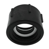 Max Plastic-Black 1000L IBC Water Tank Hose Adapter Hose Connectors Fittings  fine thread 50mm