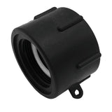 Max Plastic-Black 1000L IBC Water Tank Hose Adapter Hose Connectors Fittings  fine thread 50mm