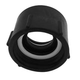 Max Plastic-Black 1000L IBC Water Tank Hose Adapter Hose Connectors Fittings  fine thread 50mm