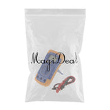 Max Digital Multimeter Clamp Volt Ohm Amp Meter Tester with Test Leads 830L