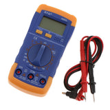 Max Digital Multimeter Clamp Volt Ohm Amp Meter Tester with Test Leads 830L