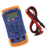 Max Digital Multimeter Clamp Volt Ohm Amp Meter Tester with Test Leads 830L