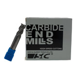 Max HSC Three-edged Tungsten Steel Milling Cutter 3 x 6 x 8 x 60