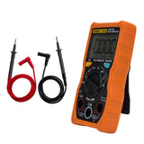 Max Auto Ranging LCD Digital Clamp Meter Tester Multimeter w/ Test Leads  orange