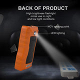 Max Auto Ranging LCD Digital Clamp Meter Tester Multimeter w/ Test Leads  orange