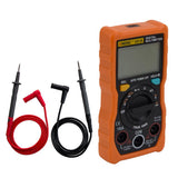Max Auto Ranging LCD Digital Clamp Meter Tester Multimeter w/ Test Leads  orange