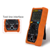 Max Auto Ranging LCD Digital Clamp Meter Tester Multimeter w/ Test Leads  orange