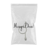 Max Stainless Steel Buffer Coil Elbow Tube Pipe Valve For Pressure Gauge M20x1.5