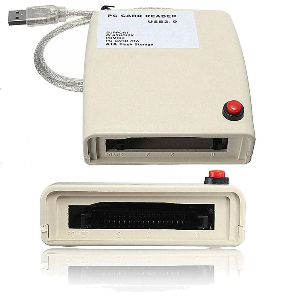Max Maxb USB 2.0 to 68 pin ATA PCMCIA Flash Disk Memory Card Reader Adapter Converter
