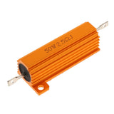 Max Gold Aluminum Shell resistor RX24 50W High Power Resistor For LED Bulb 2.5R