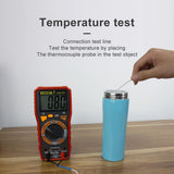 Max ANENG AN819C Digital Multimeter LCD AC/DC Ammeter Voltmeter Tester Red