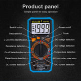 Max ANENG AN819C Digital Multimeter LCD AC/DC Ammeter Voltmeter Tester Blue