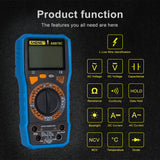 Max ANENG AN819C Digital Multimeter LCD AC/DC Ammeter Voltmeter Tester Blue