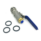 Max 200L Iron Barrel Inflation Pressure Valve Stainless Steel One-piece Valve