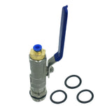 Max 200L Iron Barrel Inflation Pressure Valve Stainless Steel One-piece Valve