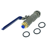 Max 200L Iron Barrel Inflation Pressure Valve Stainless Steel One-piece Valve