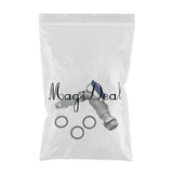 Max 90 Degree Ton Barrel Replacement Outlet Tap for Oil Water Outlet One-piece Valve - 90 Degrees (Quick Connection Type) Connected to PU Air Tube 12mm