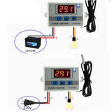 Max XHW3002 Digital Display Thermostat Electronic Temperature Controller 220V