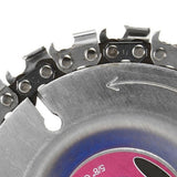 Max Angle Grinder Chain Plate Chain Wood Carving Disc For Angle Grinder