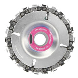Max Angle Grinder Chain Plate Chain Wood Carving Disc For Angle Grinder