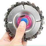 Max Angle Grinder Chain Plate Chain Wood Carving Disc For Angle Grinder