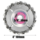 Max Angle Grinder Chain Plate Chain Wood Carving Disc For Angle Grinder