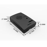 Max Protector Shell Cover Case Shell Enclosure for Raspberry Pi 2B 3B 3B+ Black