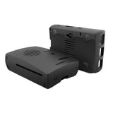 Max Protector Shell Cover Case Shell Enclosure for Raspberry Pi 2B 3B 3B+ Black