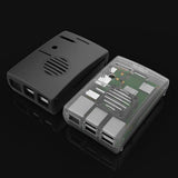 Max Protector Shell Cover Case Shell Enclosure for Raspberry Pi 2B 3B 3B+ Black