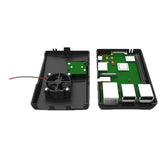 Max Protector Shell Cover Case Shell Enclosure for Raspberry Pi 2B 3B 3B+ Black