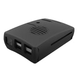 Max Protector Shell Cover Case Shell Enclosure for Raspberry Pi 2B 3B 3B+ Black