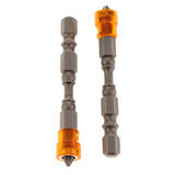 Max 5 in 1 Phillips Cross Screwdriver Bit Set Hex for Drill Screw Driver orange